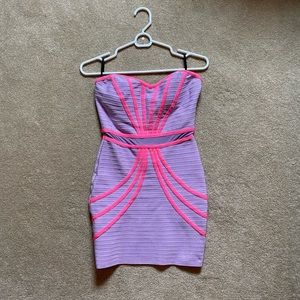 2b Bebe tube bandage dress